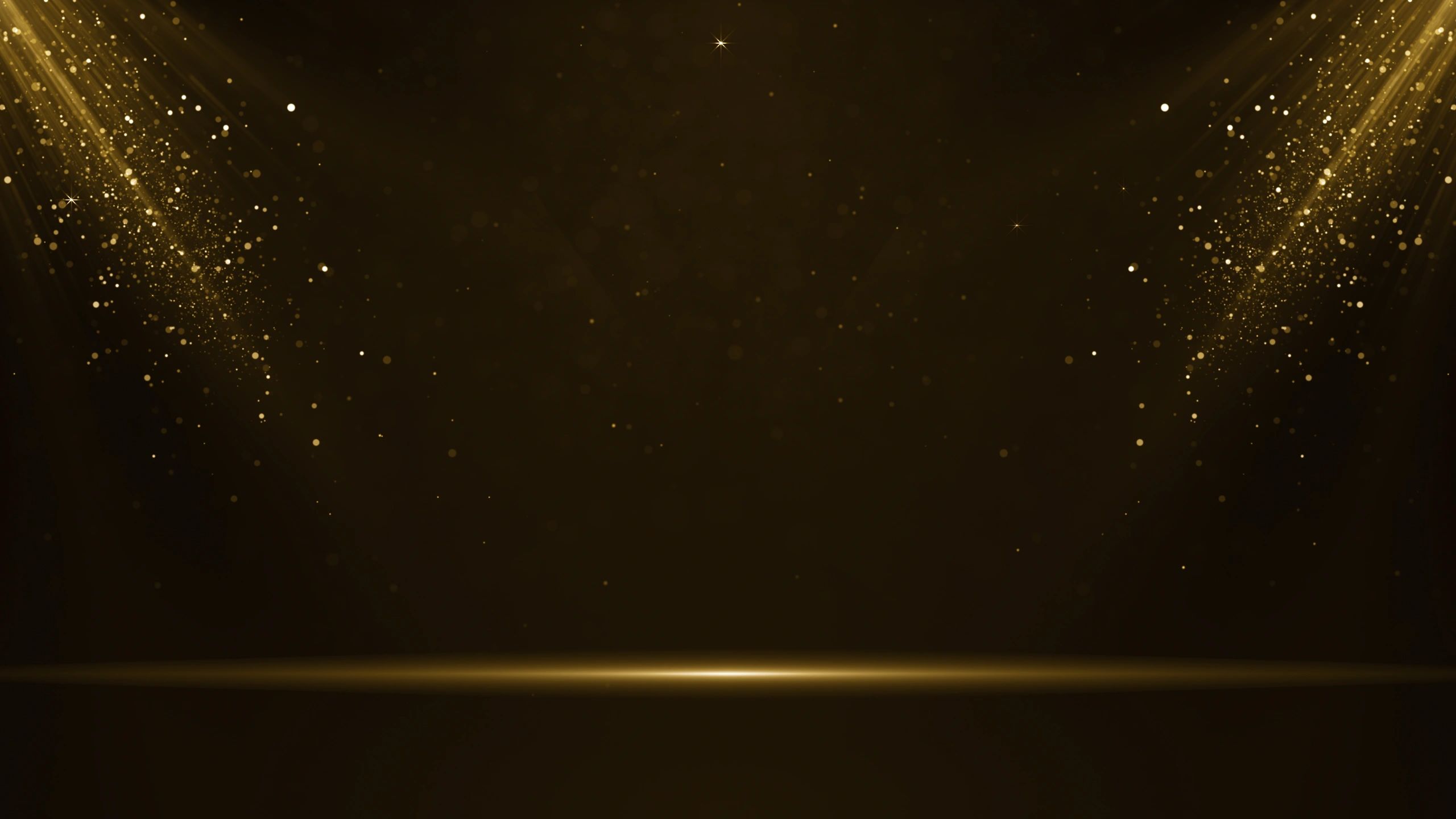 Beauty pageant stage with spotlight
